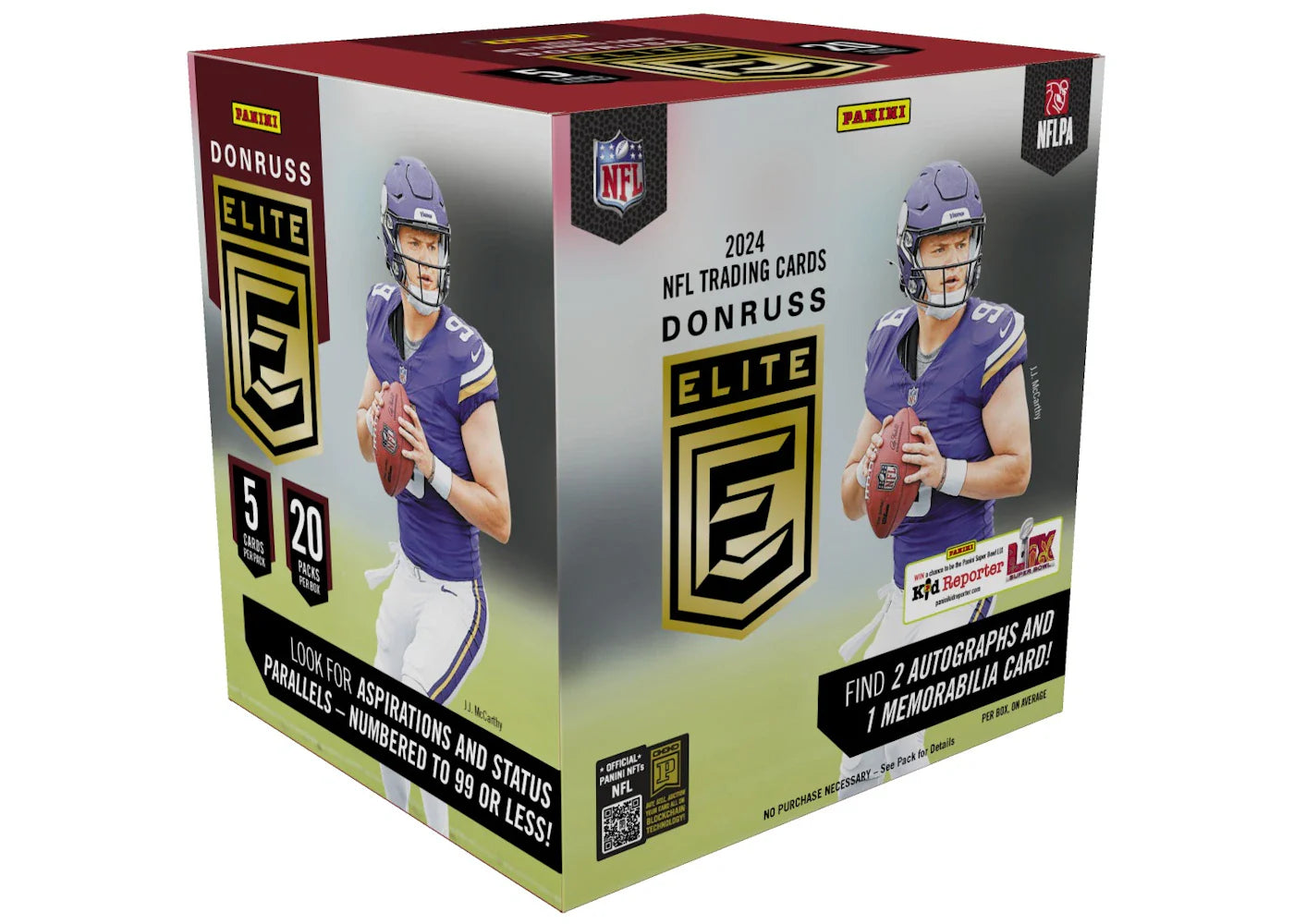 2024 Panini Donruss Elite Football Hobby Box