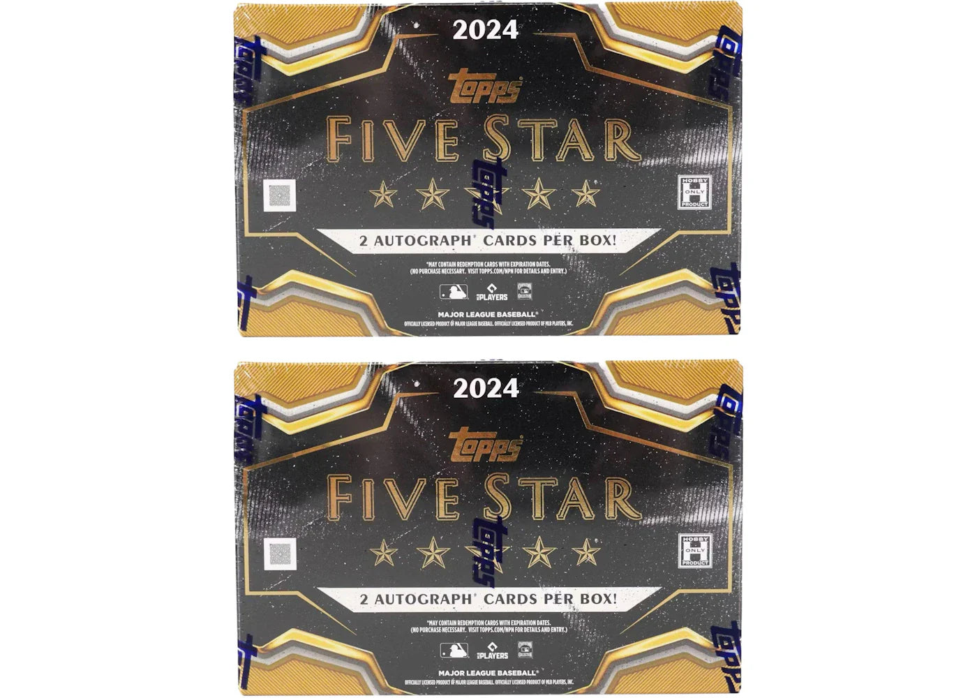 2024 Topps Five Star Baseball Hobby Box 2x Lot