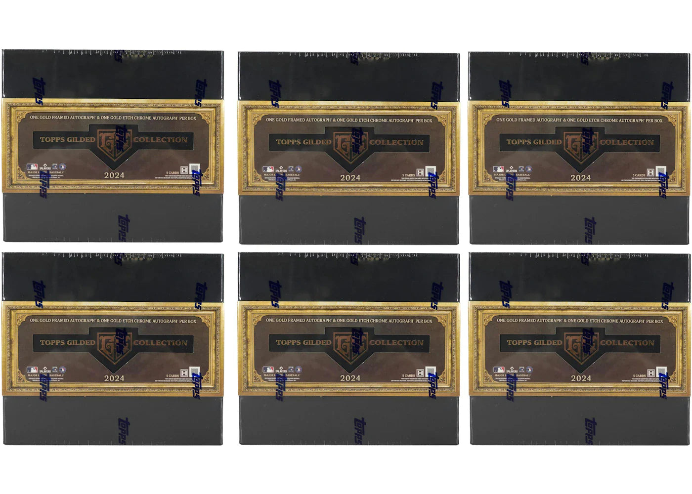 2024 Topps Gilded Collection Baseball Hobby Box 6x Lot