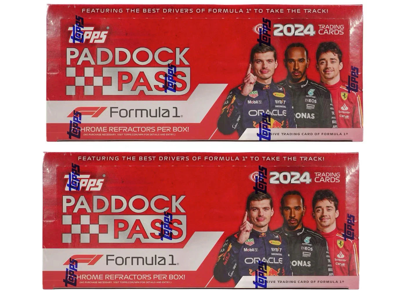 2024 Topps Paddock Pass F1 Formula 1 Hobby Box 2x Lot