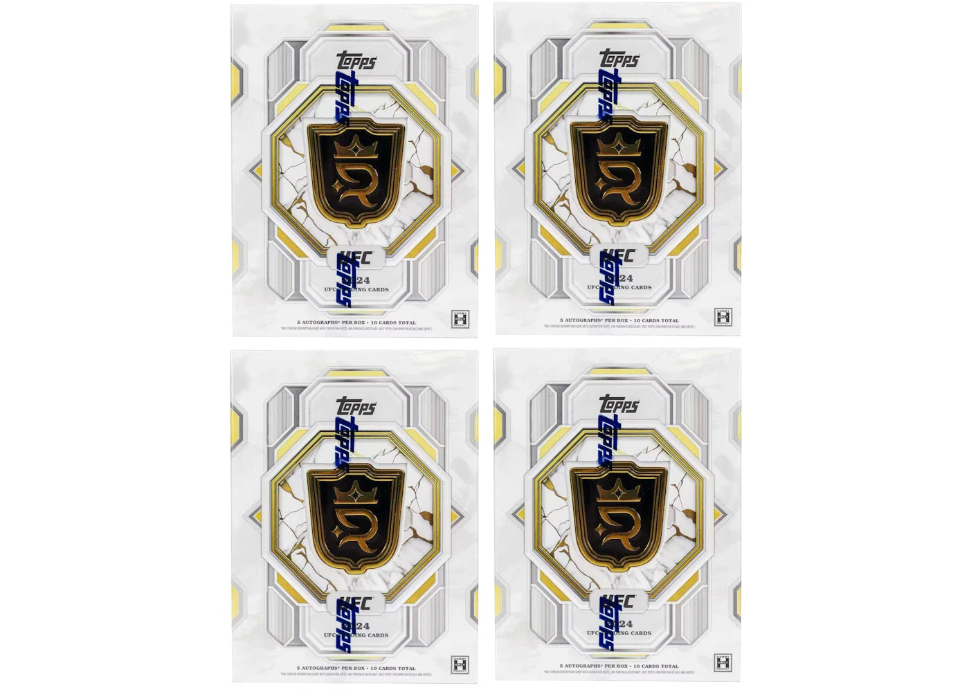 2024 Topps Royalty UFC Hobby Box 4x Lot