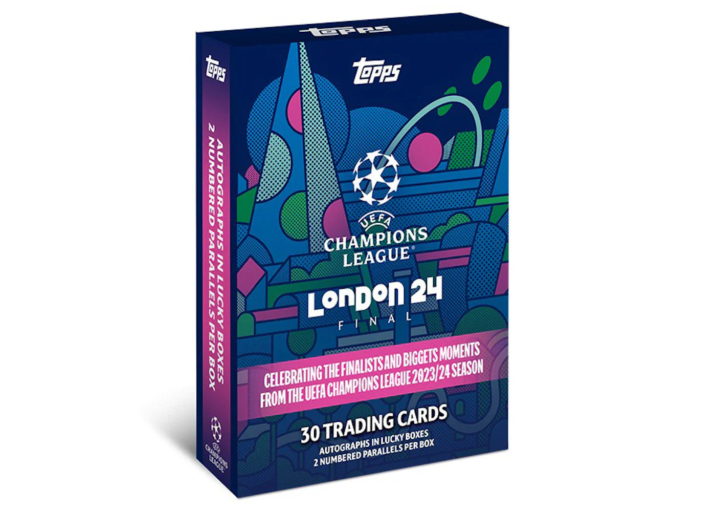 2024 Topps UEFA Champions League Final - On Demand Set Soccer Box