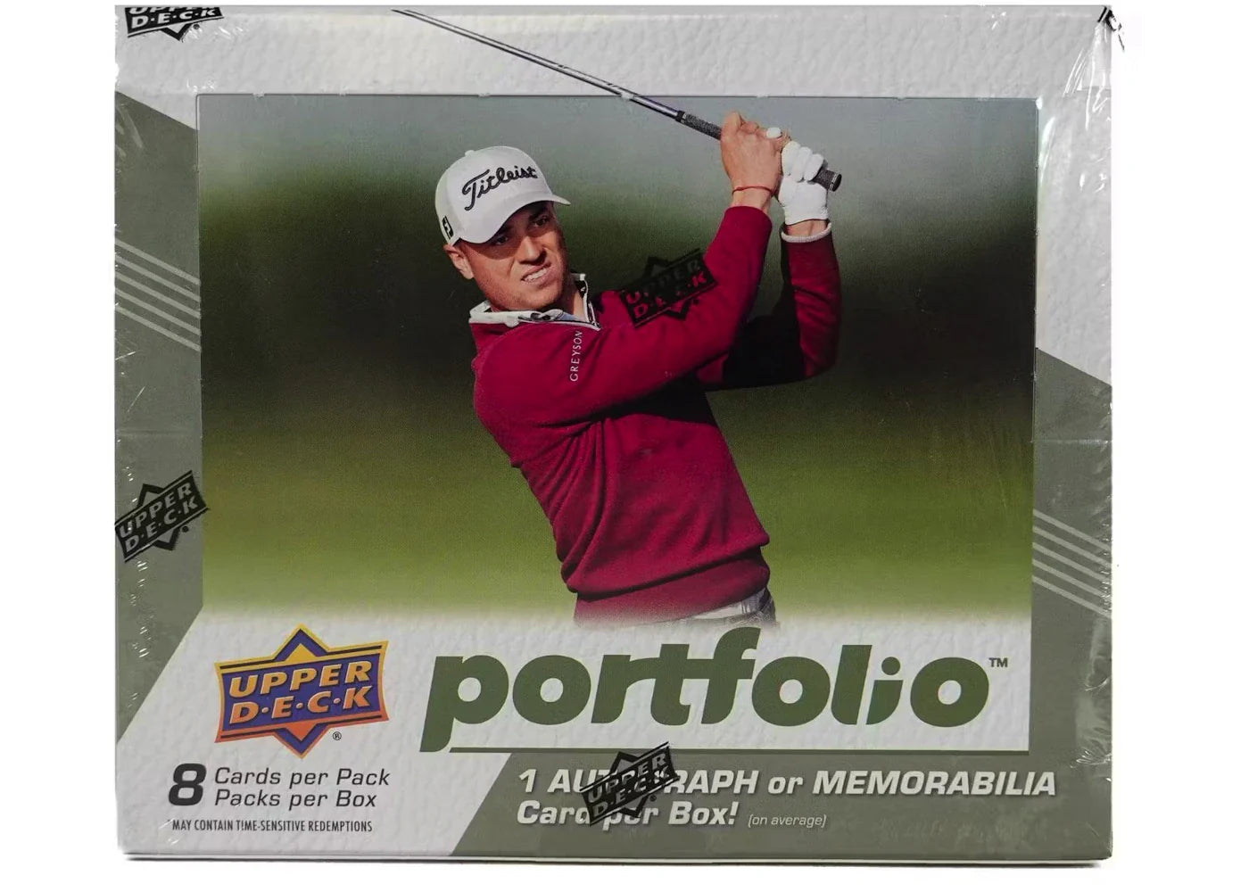 2024 Upper Deck Portfolio Golf Hobby Box