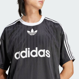Adidas Originals | ADICOLOR TEE  { BLACK/WHITE