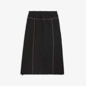 Puma | X-GIRL MIDI SKIRT  { BLACK