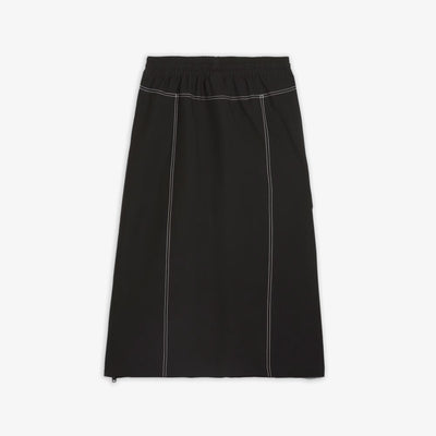 Puma | X-GIRL MIDI SKIRT  { BLACK