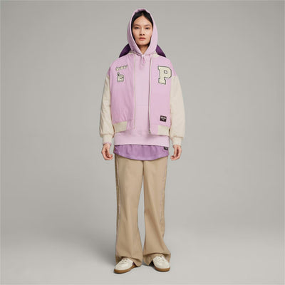 Puma | x SOPHIA CHANG BOMBER JACKET  { GRAPE MIST