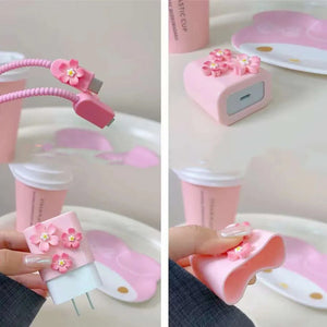 Petal Bloom Charger Protector Case