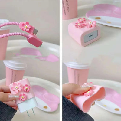 Petal Bloom Charger Protector Case