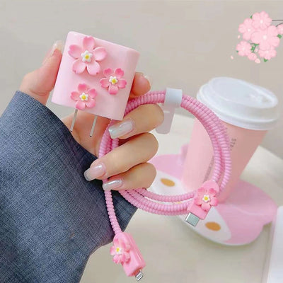 Petal Bloom Charger Protector Case