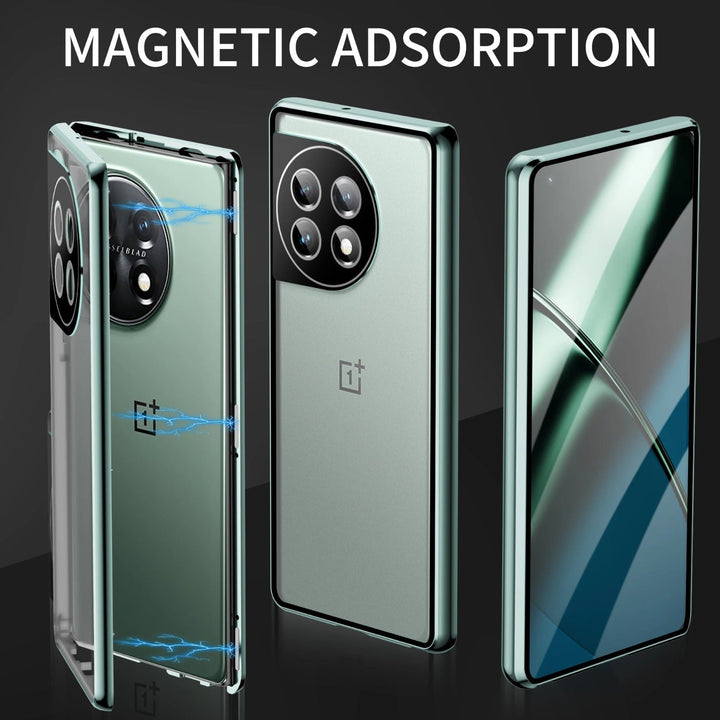 OnePlus 11R Velocity Metal Craft Dual Glass Armor Case