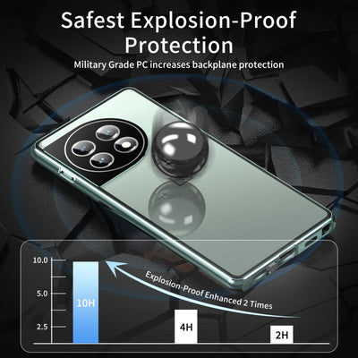 Dual Magnetic Glass Armor Case - Oneplus