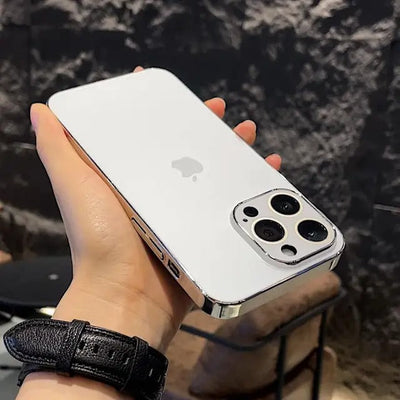 iPhone 13 Series Matte Glass Pro Camera Lens Shell Case