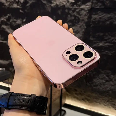iPhone 13 Series Matte Glass Pro Camera Lens Shell Case