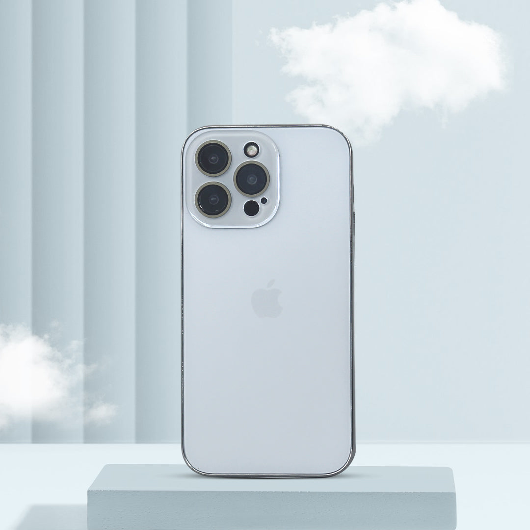 iPhone 13 Series Matte Glass Pro Camera Lens Shell Case