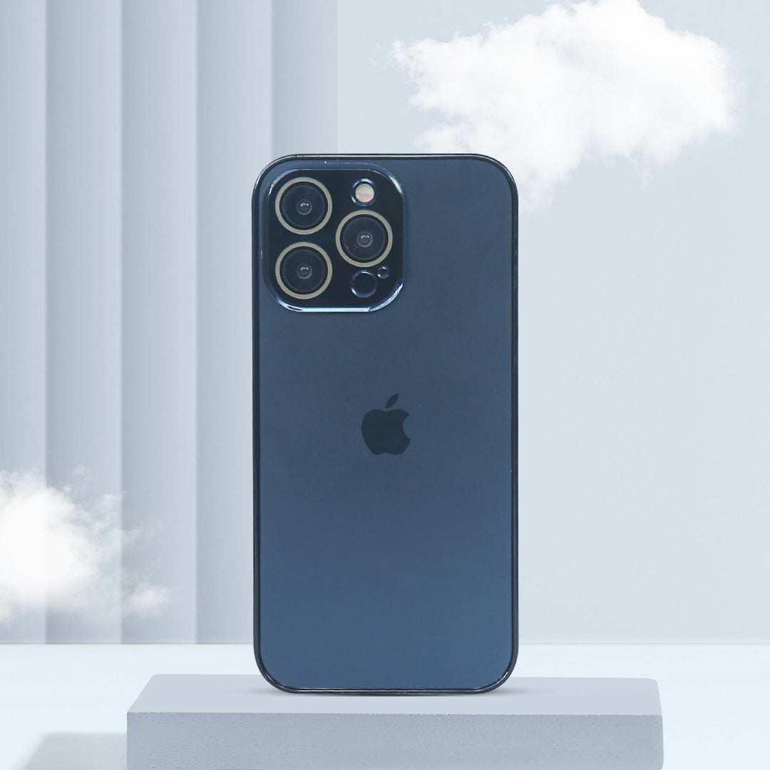 iPhone 13 Series Matte Glass Pro Camera Lens Shell Case