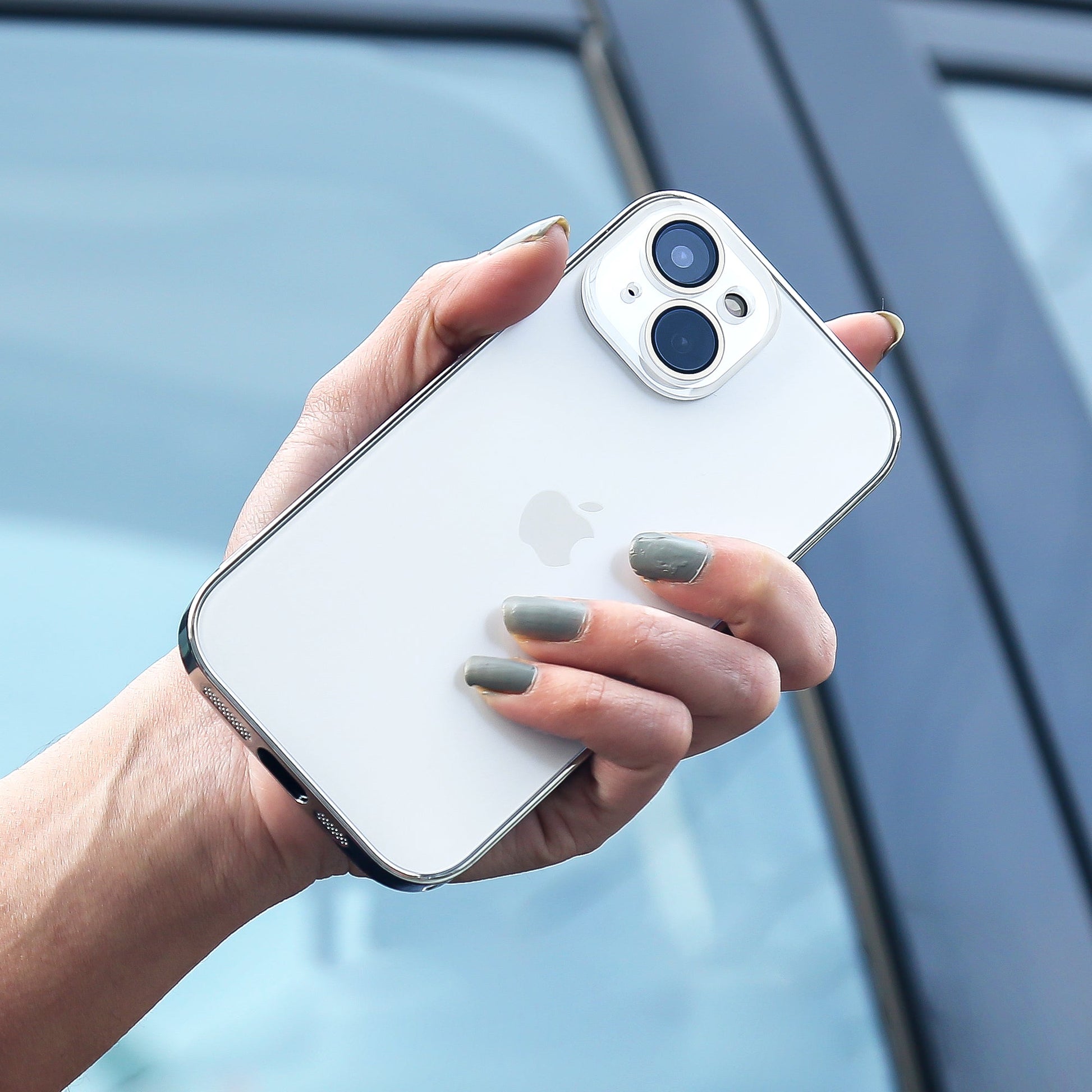 iPhone 13 Series Matte Glass Pro Camera Lens Shell Case