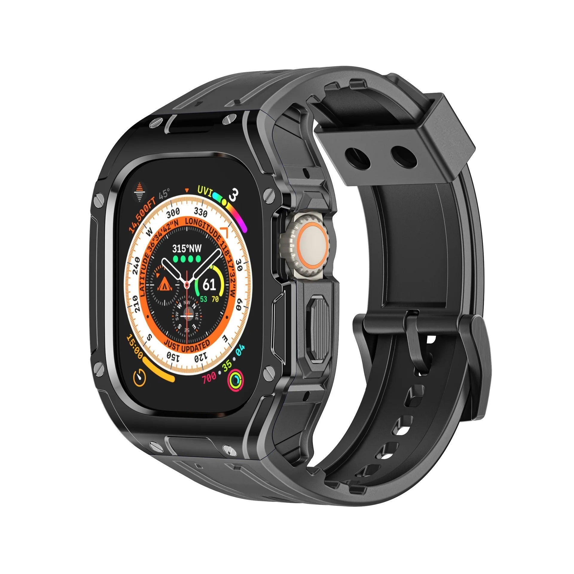 Royal Armor Shield Case With Band For Apple Watch