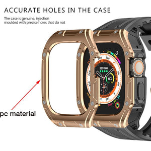 Royal Armor Shield Case With Band For Apple Watch