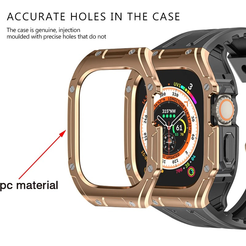 Royal Armor Shield Case With Band For Apple Watch