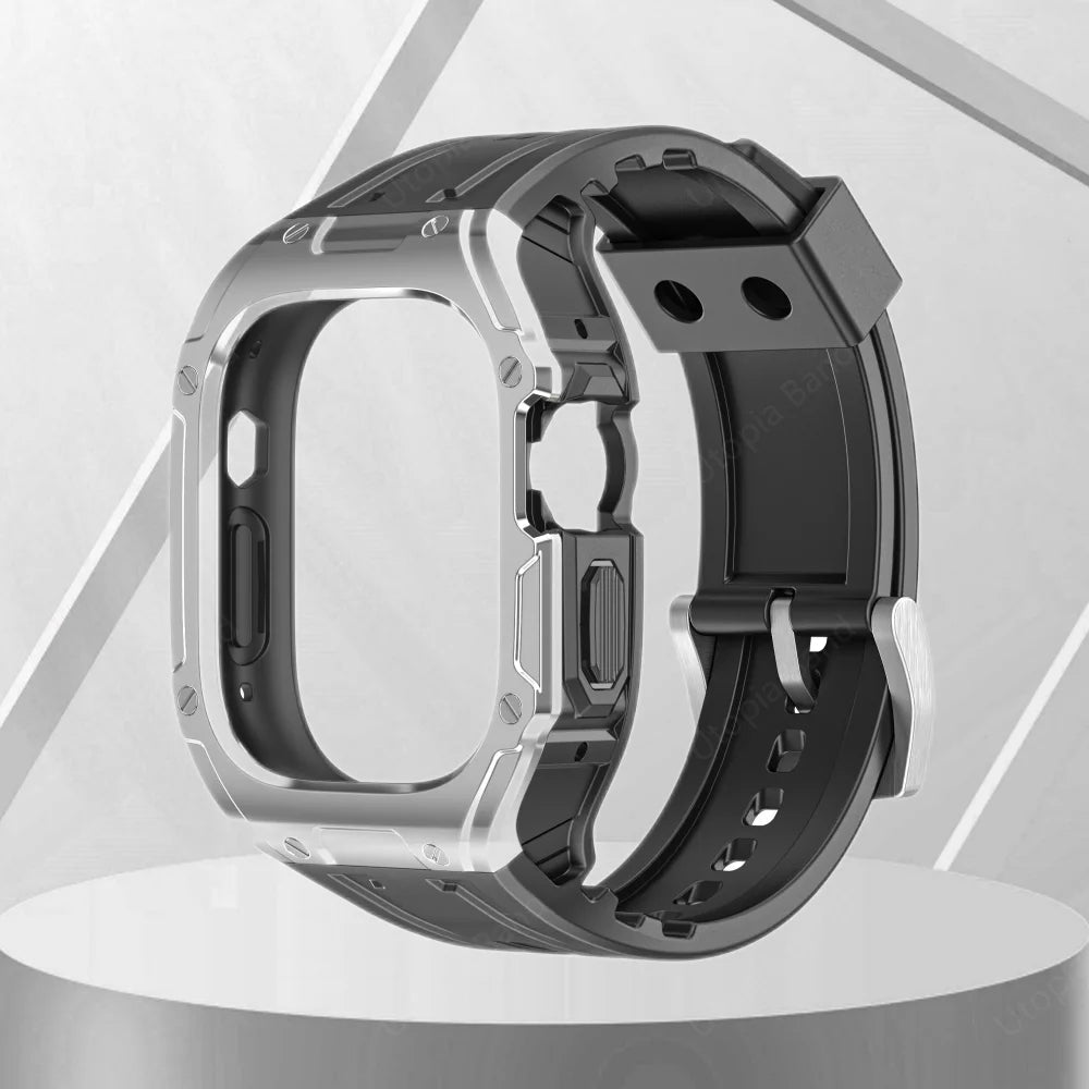 Royal Armor Shield Case With Band For Apple Watch