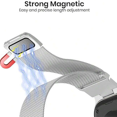 Milanese Metal Stainless Steel Strap For Apple Watch