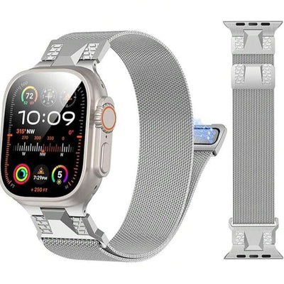 Milanese Metal Stainless Steel Strap For Apple Watch