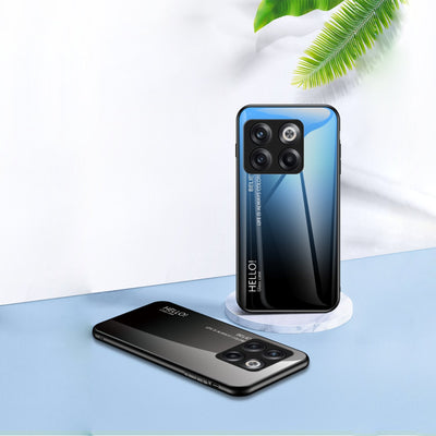 OnePlus 8T Gradient Soft Edge Glass Back Case