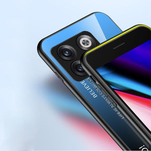 OnePlus 8T Gradient Soft Edge Glass Back Case