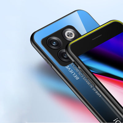 OnePlus 8T Gradient Soft Edge Glass Back Case