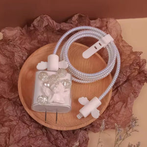 Elegant Fairy Floral Charger Protector Set