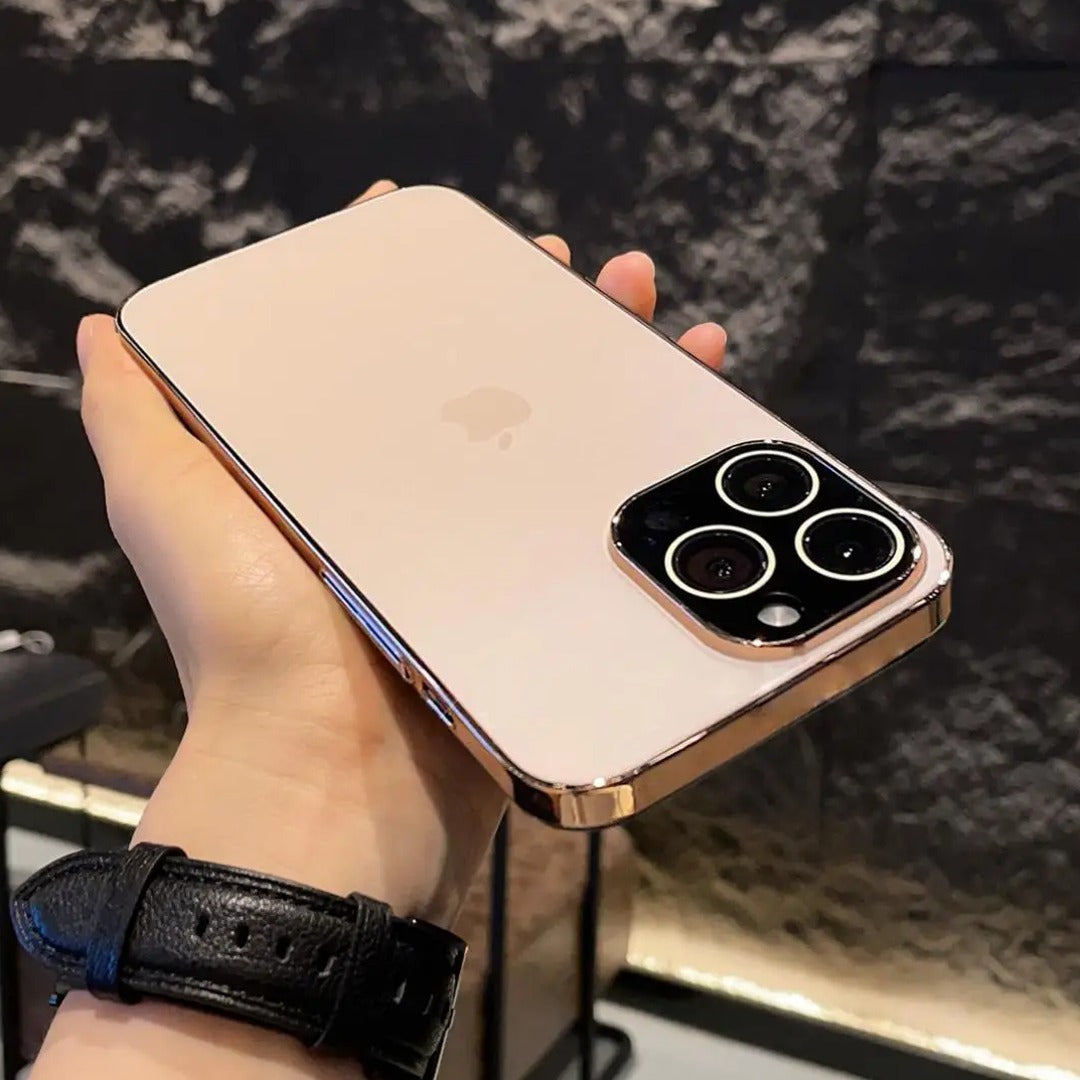 iPhone 13 Series Matte Glass Pro Camera Lens Shell Case