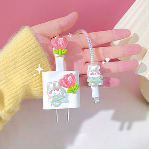 Tulip Blossom Data Cable Protective Kit