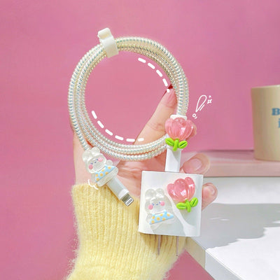 Tulip Blossom Data Cable Protective Kit