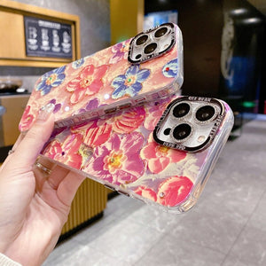 Radiant Flower Oil Painting Case