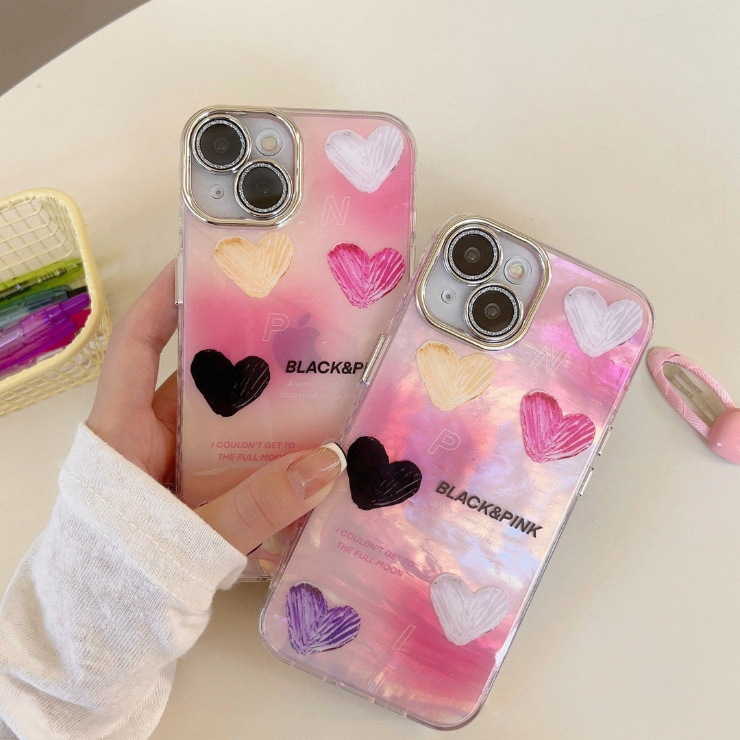 Love Armor Heart Pattern Case