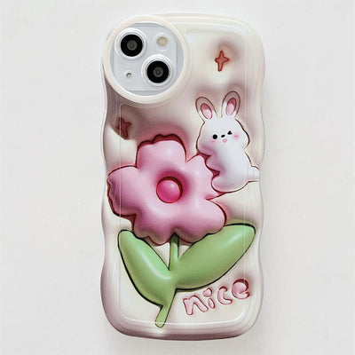 Adorable 3D Cute Bunny Case
