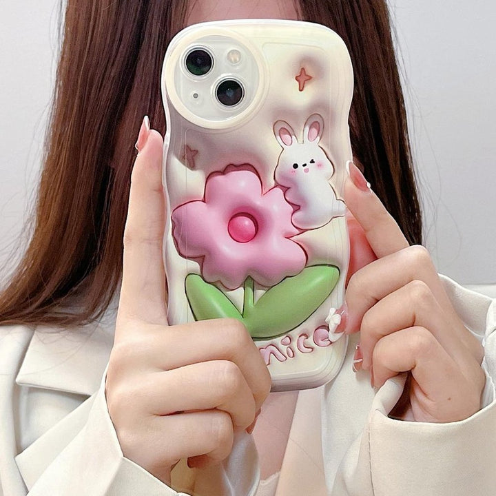 Adorable 3D Cute Bunny Case