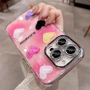 Love Armor Heart Pattern Case