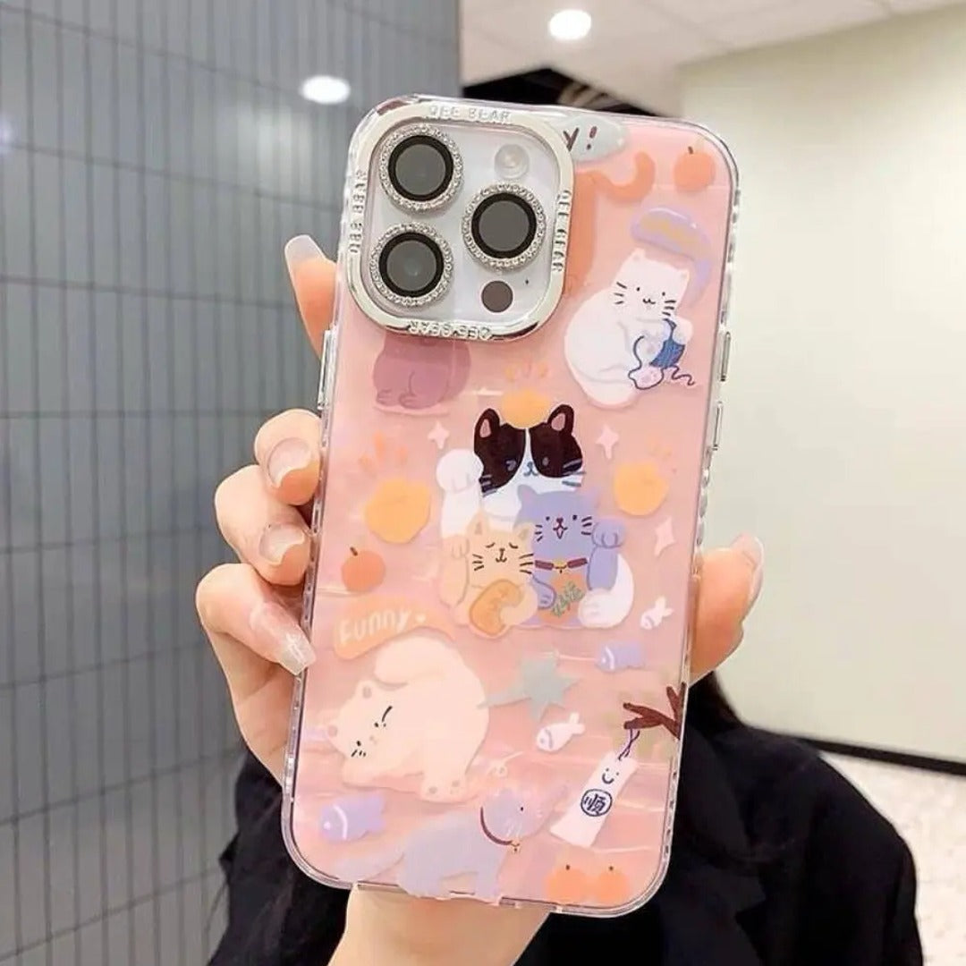 Cute Animal Pattern Shield Case