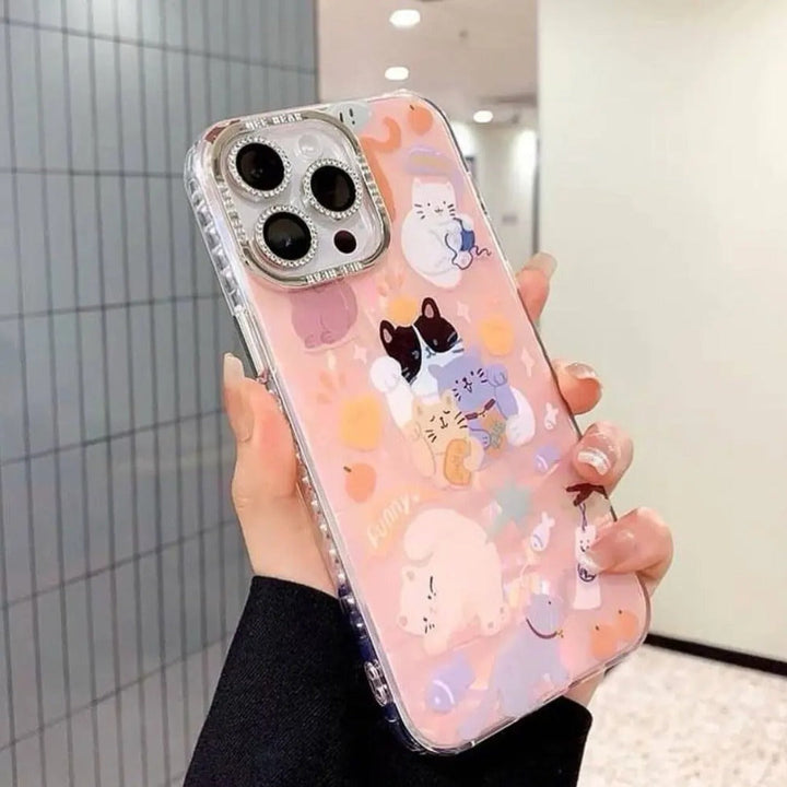 Cute Animal Pattern Shield Case