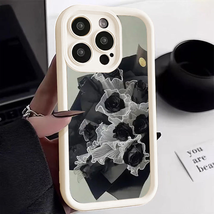 Frosty Noir Rose Film Shell Case