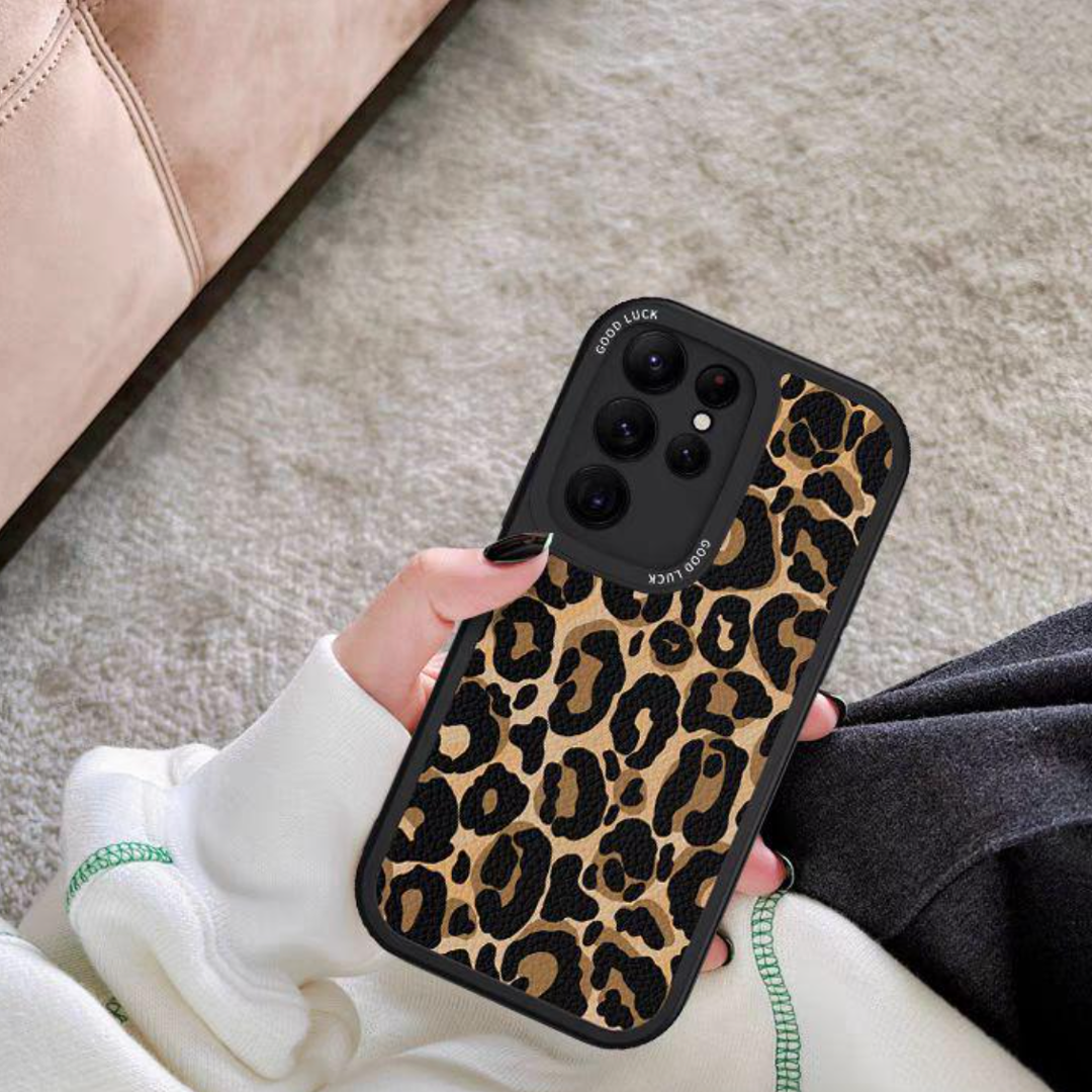 Chic Leopard Pattern Case - Samsung