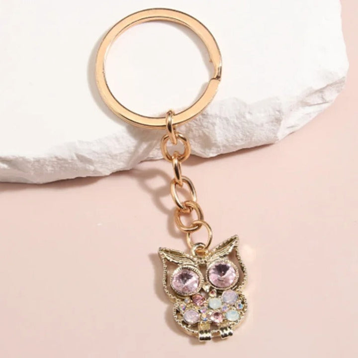 Magical Owl Enamel Keychain