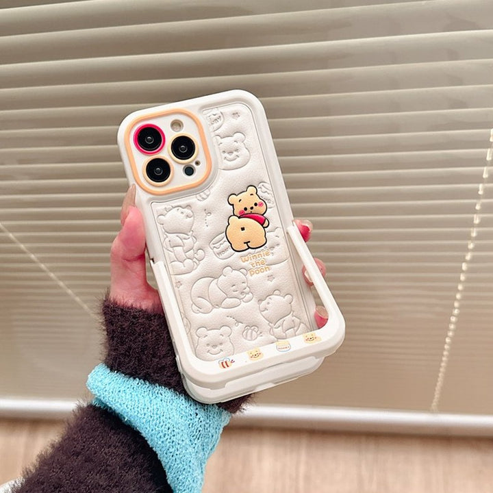 Whimsical Cartoon Pooh Bear Case