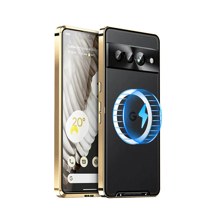 Pixel 8 Series Luxe Guard Ultra Thin Metal Frame Case