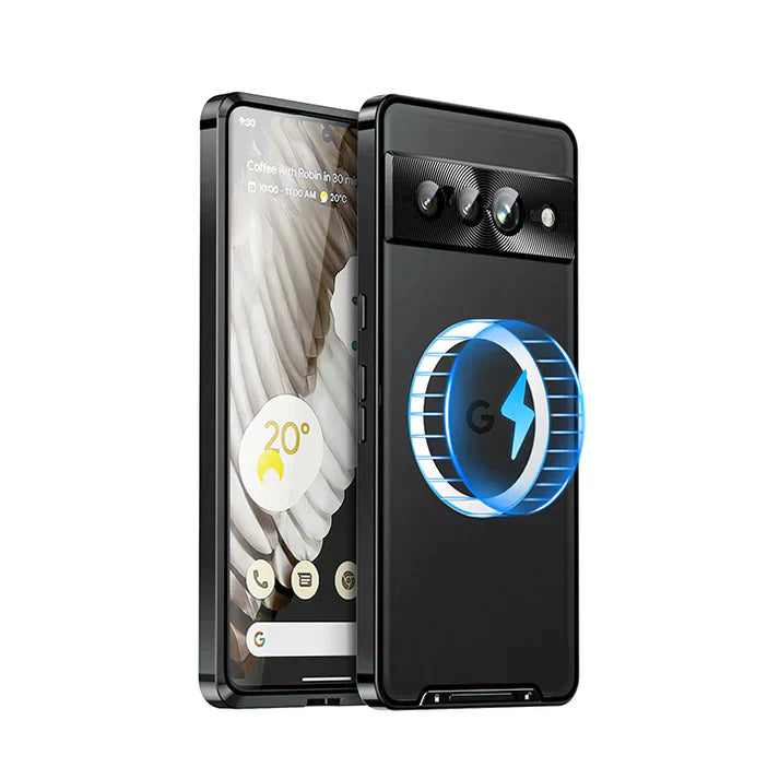 Pixel 8 Series Luxe Guard Ultra Thin Metal Frame Case