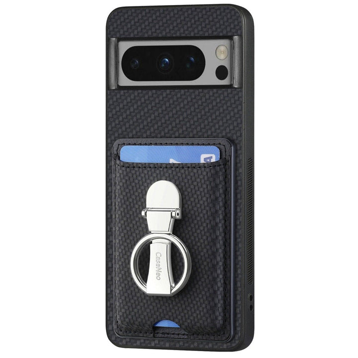 Pixel 7 Series Elite Wallet Guard Metal Bracket Case