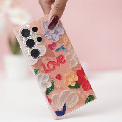 Spring Whisper Oil Painting Case - Samsung