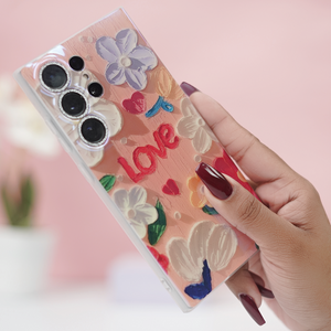 Spring Whisper Oil Painting Case - Samsung